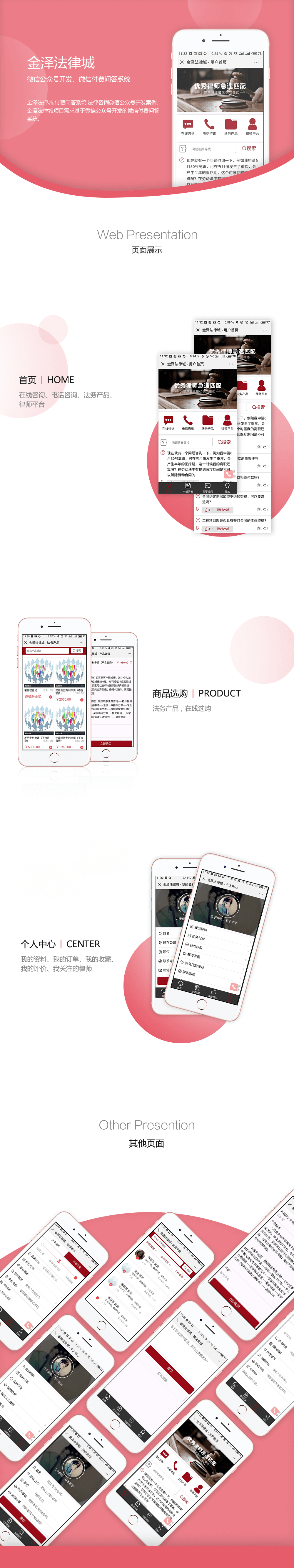 法律咨询问答项目详情