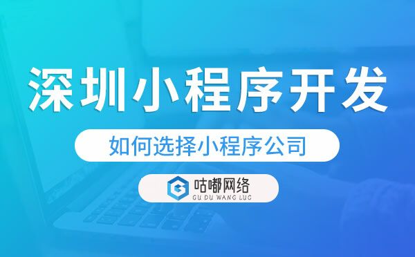 深圳小程序开发如何选择小程序公司