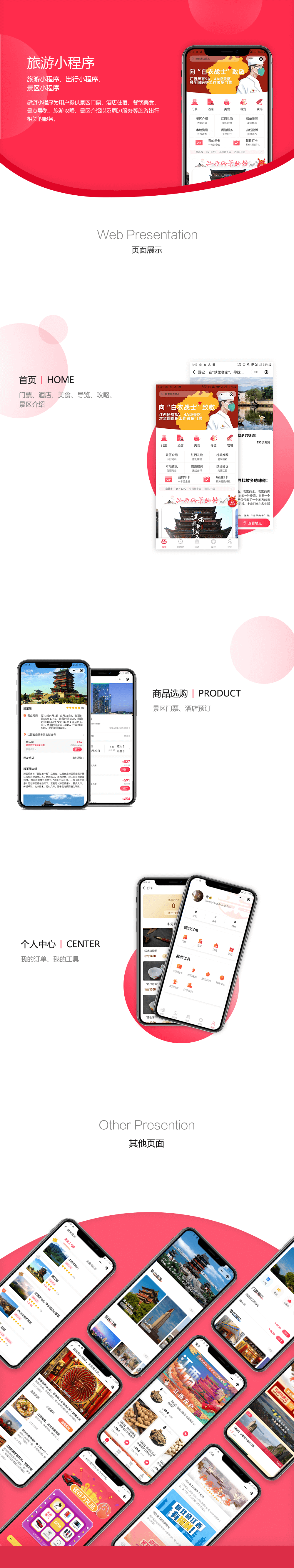 旅游小程序项目详情