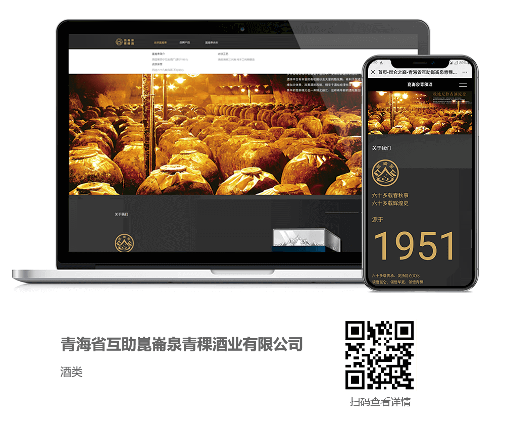 酒业网站建设项目详情