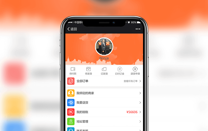 移动批发系统案例