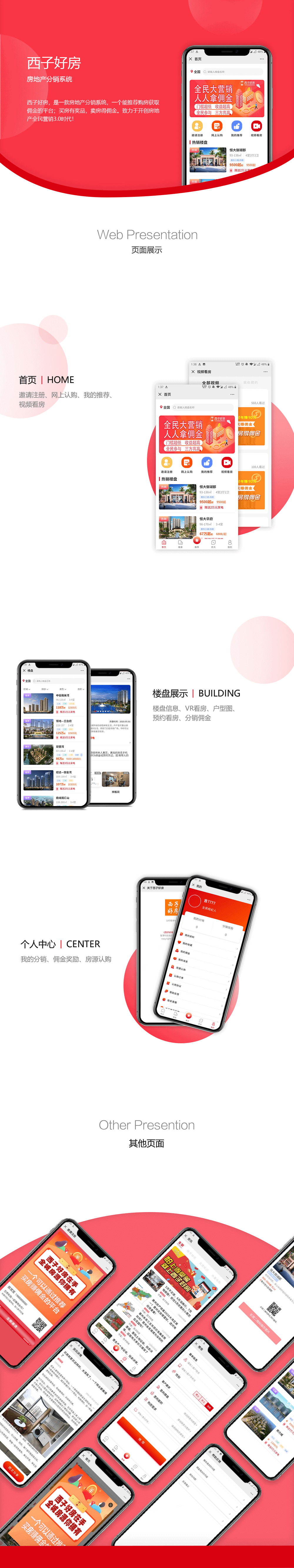 房地产分销系统项目详情