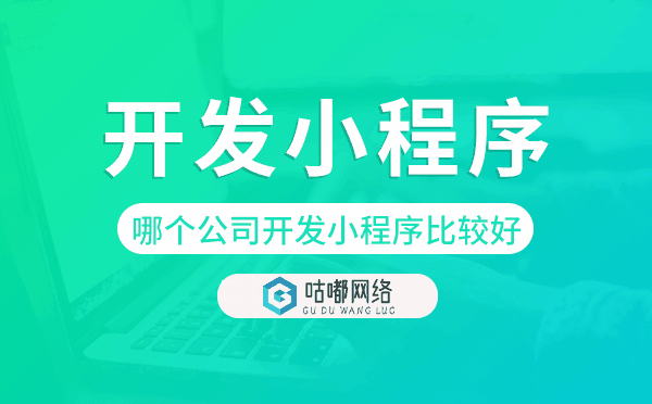 哪个公司开发小程序比较好-咕嘟网络科技